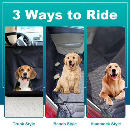 Canine Chariot Blanket: The Ultimate Doggy Slip 'n' Slide for Your Ride!