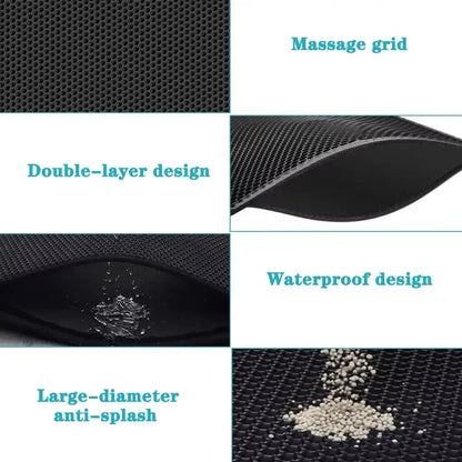Honey, I Shrunk the Litter! The Extra Large Cat Mat That Catches More Cat Crime Than a Super Sleuth!