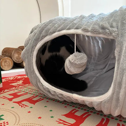 The Feline Funhouse: Purr-fect Peekaboo Padded Playground for Cats Who Think They're Ninjas, Fluffy Cloud Edition, Now With Extra Snuggle-ocity!