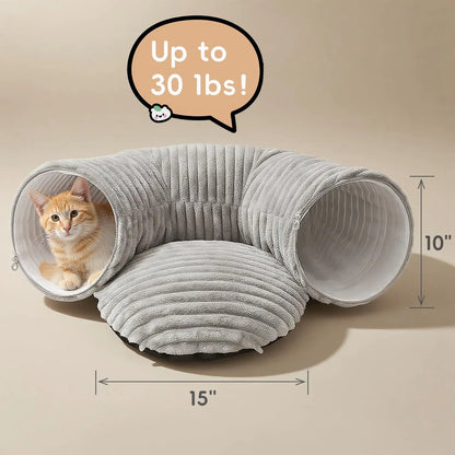 The Feline Funhouse: Purr-fect Peekaboo Padded Playground for Cats Who Think They're Ninjas, Fluffy Cloud Edition, Now With Extra Snuggle-ocity!